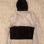 Umbro Black & White Quarter Zip Windbreaker Photo 1