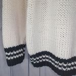 Vintage International Stefano sportswear hand knit car sweater Black Size M Photo 11