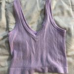 Urban Outfitters Purple Out From Under Drew Seamless Ribbed Knit Bra Top US S Photo 0
