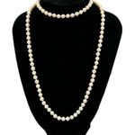 Authentic Mikimoto Pearl Choker Necklace 13” – Sterling Silver Clasp – Japan Photo 0