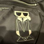 Karl Lagerfeld PARIS CROSSBODY WAIST BAG BLACK NYLON NEW AUTHENTIC Photo 4