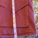 Aritzia Wilfred Free Alyona Cotton Puffy Button Plum Jacket Coat Size XXS 2XS Orange Photo 6