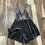 SEEK the Label  gray soft spaghetti strap romper Photo 1