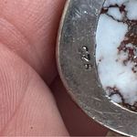 Wild Horse Turquoise 925 Silver Plated Necklace Native American Jewelry Brown Photo 9