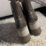 Naked Feet Platform Boots Gray Size 9 Photo 6