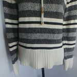 Liz Claiborne Vtg Striped Turtleneck Sweater Photo 2