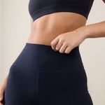 Athleta  Womens Navy Blue Elation Flare Leggings Size Med Photo 2