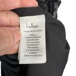 Lulus True Desire Black Sparkly Tie Back Bodycon Mini Dress NWT Photo 7