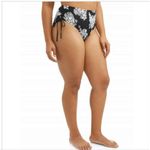 Time & Tru  Flower Print Swim Bikini Bottoms Photo 2