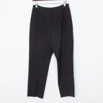 Soft Surroundings ‎ Black Front Slit Elastic Waist Ponte Pants Womens Size Small Photo 6