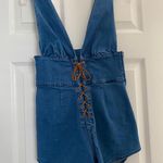 Denim Romper Size XS Photo 0