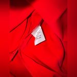 Amanda Uprichard New Women's  Puzzle Strapless Midi Dress Lipstick Red Sz M Photo 7