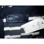 Gap NWT $34 Womens XXL Flare SKIRT Striped navy White Nautical Preppy NEW Photo 1