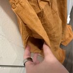 NWOT Mustard Yellow High Waisted Wide Leg Pants Size L Photo 3