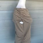 Lilla P Pima Cotton Ruched Sleeveless Top Size M Photo 3