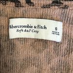 Abercrombie & Fitch Soft A & F Cozy Leopard Print Long Sleeved Bodysuit Small Photo 1