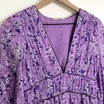 Ulla Johnson Joan Midi Dress in Lilac Purple Womens Size 2 Photo 7