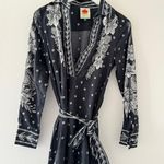 Farm Rio  Paisley Bloom Black Maxi Dress S Photo 7