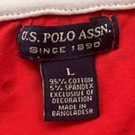 U.S. Polo Assn. U.S. Polo Red/Orange Short Sleeve T-Shirt Size L Photo 6