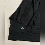 Lululemon Free To Be Serene Sports Bra High Neck Long Line Black Size 10 Photo 9