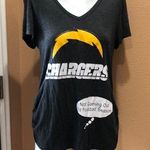 Brandy Blu Chargers gray maternity T Photo 0