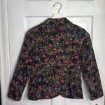 Anthropologie Cartonnier Floral Dusk Garden Corduroy Blazer Jacket W1122 Sz 8 Photo 9