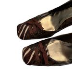 Kenneth Cole Vintage 90’s ’ Square Toe High Heel Croc N Roll Leather Pumps, Sz 7 Photo 9