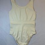 Shapewear Bodysuit Sleeveless Cream Women’s size large Photo 7