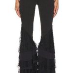 Free People NWOT We The Free Mystique Lace Flare Jeans Photo 2