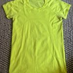 Lululemon  Short Sleeve Swiftly Tech Neon Yellow Photo 1