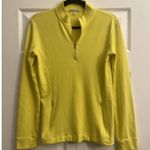 Fairway And Greene Wells Quarter Zip Long Sleeve Yellow Tennis Golf Jacket Large Photo 0