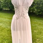Victoria's Secret Rare Vintage Victoria’s Secret Embroidered Night Gown W/ Matching Robe Photo 7