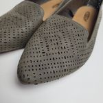 Seychelles  SAGE GREEN GRAY PERFORATED POINTY TOE FLATS 8 Photo 5