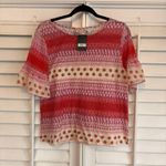 Lucky Brand  Pink Top Size Small‎ Photo 0