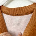 Aerie [] Coziest Oversized Desert Crew Neck Sweatshirt Burnt Orange Size XS Photo 10