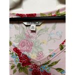 The Pioneer Woman Size XXL Women's TOP BLOUSE Pink FLORAL PRINT 3/4 Sleeve CRHb Photo 4