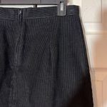 Vintage Black Corduroy Knee Length Pencil Skirt Size undefined Photo 11