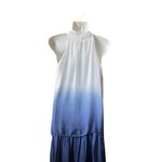 Sofia Drees White Knit Top tie dye Blue Size M Photo 1