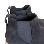 Vince Newlyn Suede Leather Pull-on Booties High Top Sneakers Grey Size 7 Women's Photo 1