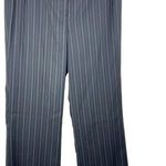 Taylor B.Moss VTG Black Olive Pin Striped Y2K 90s Office Dress Pants NWT 4 Photo 0