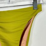 J.Crew NWT  Ribbed High-Rise Cheeky Bikini Bottom Green Size XXS NEW Photo 2