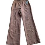 Austin Reed Tweed Wool Silk Trouser Pant Purple Mauve Pink Size 6 NWT Workwear Photo 0