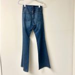 Good American  Cotton Blend Good Legs High Rise Flared Jeans Blue Women's 4 / 27 Photo 3
