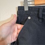 Everlane  Black The Arc Jeans Womens 29 Wide Leg Cropped Denim Casual High Rise Photo 9