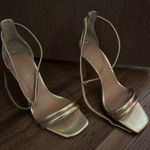 Chinese Laundry  Gold Strappy Heels Photo 0