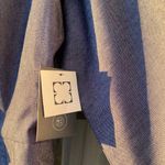 Liz Claiborne NWT Deadstock Blue power suit Button Up dress 10 Photo 3