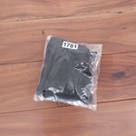 ASOS DESIGN Black V Neck Spaghetti Strap One Piece Swimsuit Bathing Suit Size 6 Photo 5