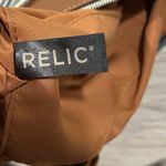 Relic  Fossil Canvas Faux Leather Medium Crossbody Purse Striped Shoulder Bag Photo 7