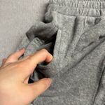 NIA Women's French Terry Velour Pull On Gray Shorts Pockets Size Medium EUC Photo 1