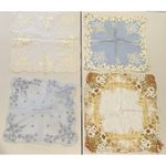 Lot of 18 Vintage Handkerchiefs, Scarves, Wrist Bow, Bag Photo 6